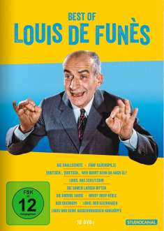 Best of Louis de Funès, DVD