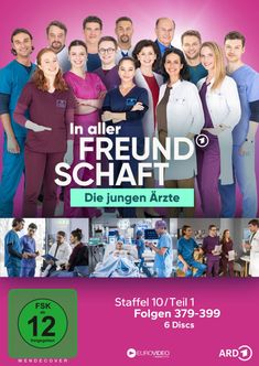 diverse: In aller Freundschaft - Die jungen Ärzte Staffel 10 (Folgen 379-399), DVD