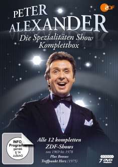 Wolfgang Rademann: Die Peter Alexander Spezialitäten Show (Komplettbox), DVD