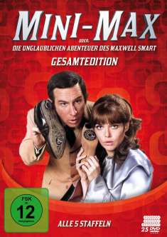 Richard Donner: Mini-Max oder: Die unglaublichen Abenteuer des Maxwell Smart (Komplettbox), DVD