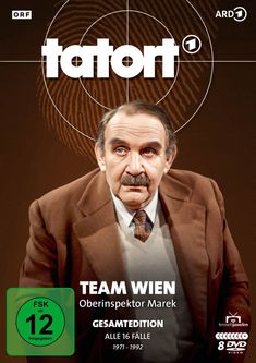 Walter Davy: Tatort Team Wien - Oberinspektor Marek (Gesamtedition) (Fall 1-16), DVD