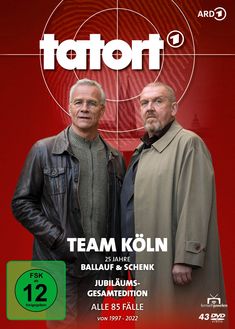 Niki Stein: Tatort Team Köln - 25 Jahre Ballauf & Schenk, DVD