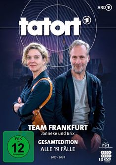 Florian Schwarz: Tatort Team Frankfurt - Janneke und Brix (Gesamtedition), DVD