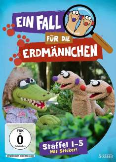 Martin Reinl: Ein Fall für die Erdmännchen Staffel 1-5, DVD