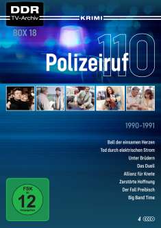 Thomas Jacob: Polizeiruf 110 Box 18, DVD
