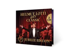 "Helmut Lotti goes Classic" steht auf einem CD-Cover. Ein Musiker mit erhobenen Armen vor einem Orchester.