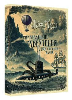 Stuart Paton: Jules Verne - Phantastische Abenteuer über und unter Wasser (Blu-ray & DVD im Digipack), BR