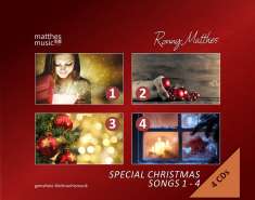 Ronny Matthes: Special Christmas Songs Vol. 1 - 4: Gemafreie Weihnachtsmusik (Die schönsten Weihnachtslieder: deutsch & englisch gesungen), CD