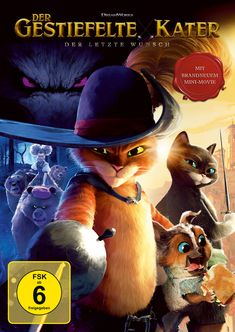 Joel Crawford: Der gestiefelte Kater: Der letzte Wunsch, DVD