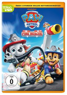 PAW Patrol: Fire Rescue, DVD