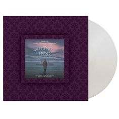 "The Legend of 1900: Original Soundtrack" von Ennio Morricone. Cover mit lila Muster und Vinyl sichtbar.