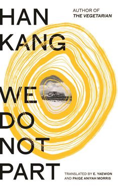 Han Kang: We Do Not Part, Buch