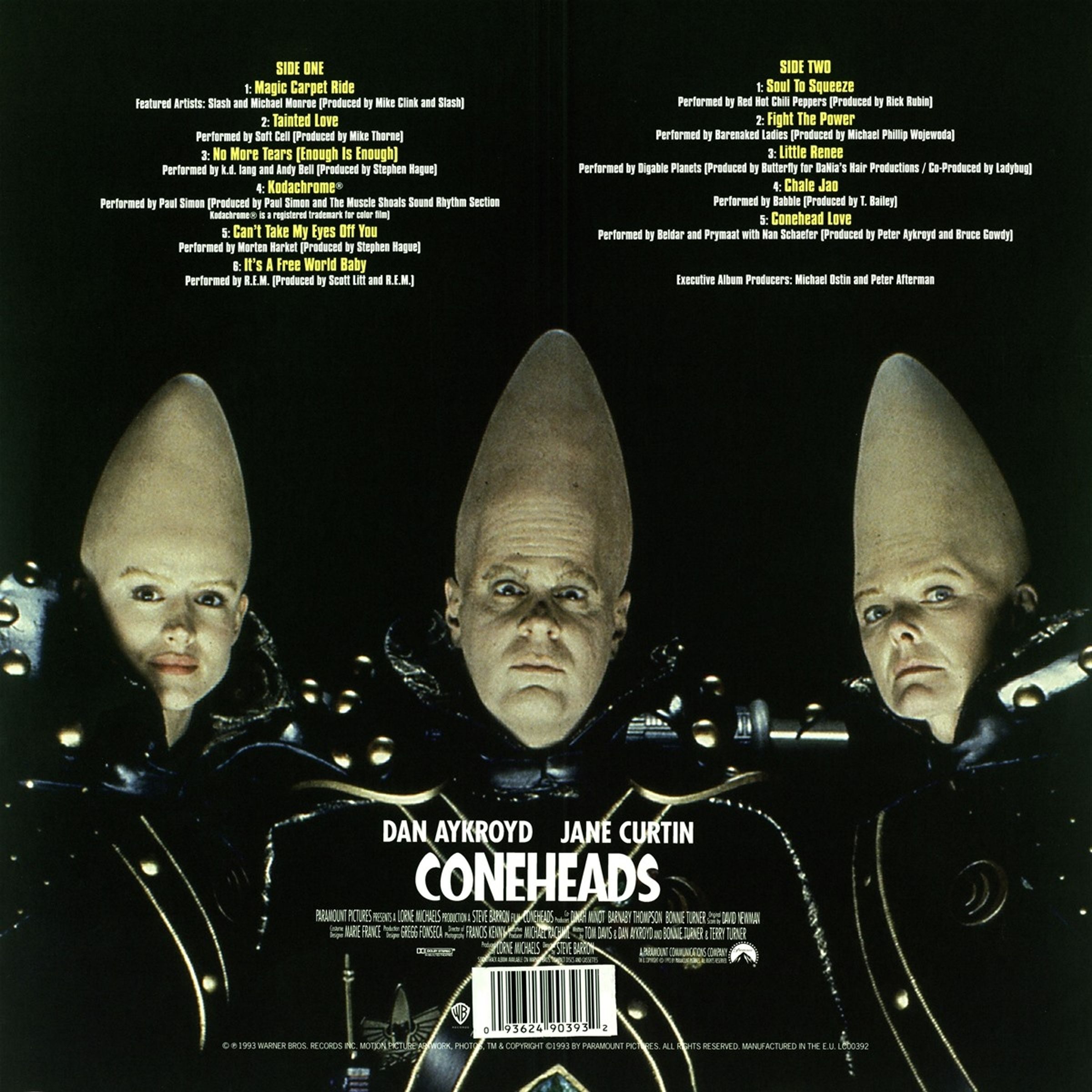Filmmusik Coneheads (Limited Edition) (Yellow Vinyl) (LP) WOM