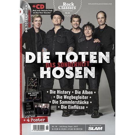 Zeitschriften: ROCK CLASSICS - Sonderheft 18: DIE TOTEN HOSEN, Zeitschrift