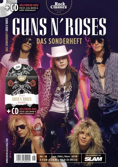 Zeitschriften: ROCK CLASSICS - Sonderheft 16: GUNS 'N ROSES + CD, Buch