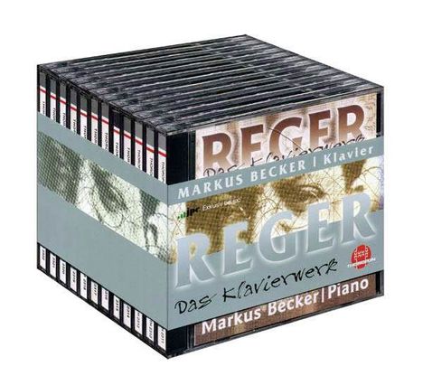 Max Reger (1873-1916): Das gesamte Klavierwerk (Exklusiv für jpc), 12 CDs