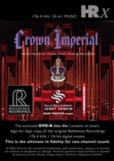 Dallas Wind Symphony - Crown Imperial (HRX), HRx Disc