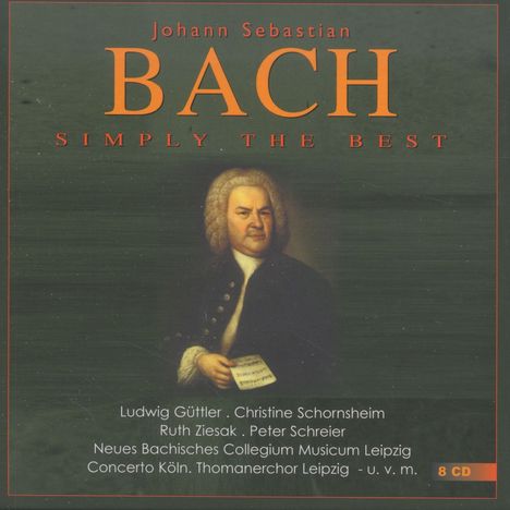 Johann Sebastian Bach (1685-1750): Brandenburgische Konzerte Nr.1-6, 8 CDs