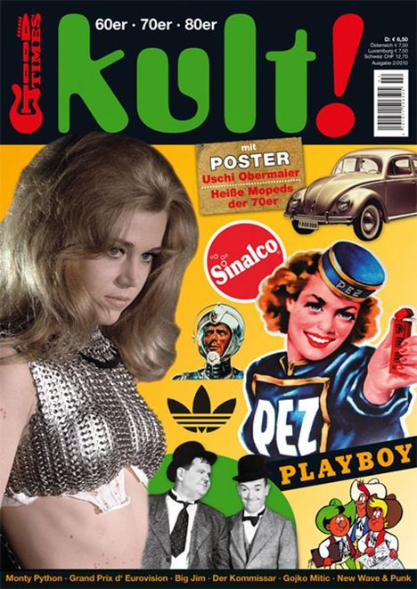 Zeitschriften: kult! 02 (by GoodTimes) 60er ° 70er ° 80er, Zeitschrift