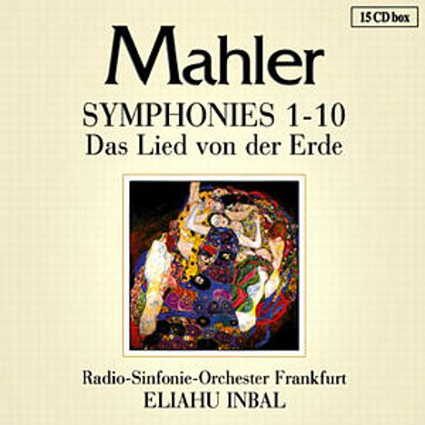 Gustav Mahler (1860-1911): Symphonien Nr.1-10, 15 CDs