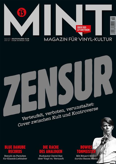 Zeitschriften: MINT - Magazin für Vinyl-Kultur No. 15, Zeitschrift