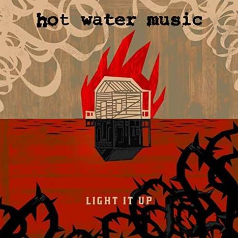 Hot Water Music: Light It Up (Limited-Edition) (Red Vinyl) (45 RPM), LP
