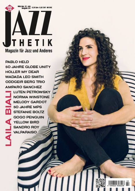 Zeitschriften: Jazzthetik - Magazin für Jazz und Anderes März/April 2018, Zeitschrift