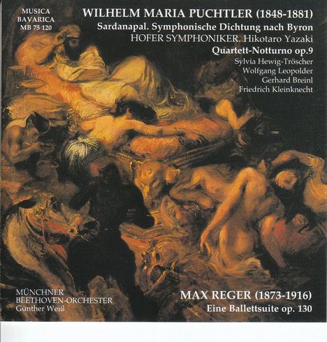 Wilhelm Maria Puchtler (1848-1881): Saranapal für großes Orchester, CD