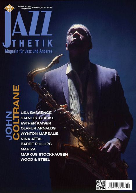 Zeitschriften: Jazzthetik - Magazin für Jazz und Anderes September/Oktober 2018, Zeitschrift