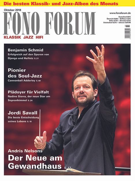 Zeitschriften: FonoForum Oktober 2018, Zeitschrift