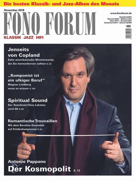 Zeitschriften: FonoForum November 2018, Zeitschrift