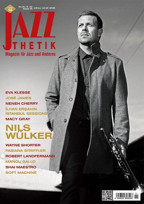 Zeitschriften: Jazzthetik - Magazin für Jazz und Anderes November/Dezember 2018, Zeitschrift
