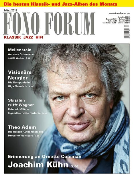 Zeitschriften: FonoForum März 2019, Zeitschrift