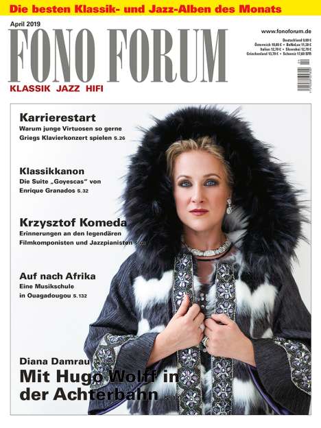 Zeitschriften: FonoForum April 2019, Zeitschrift