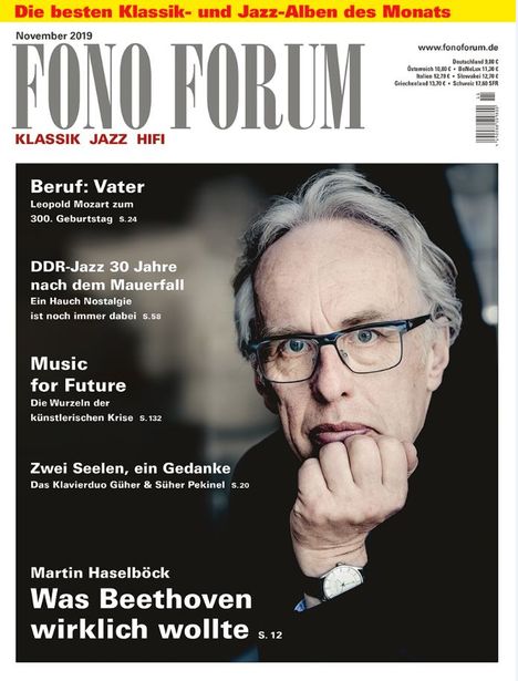 Zeitschriften: FonoForum November 2019, Zeitschrift