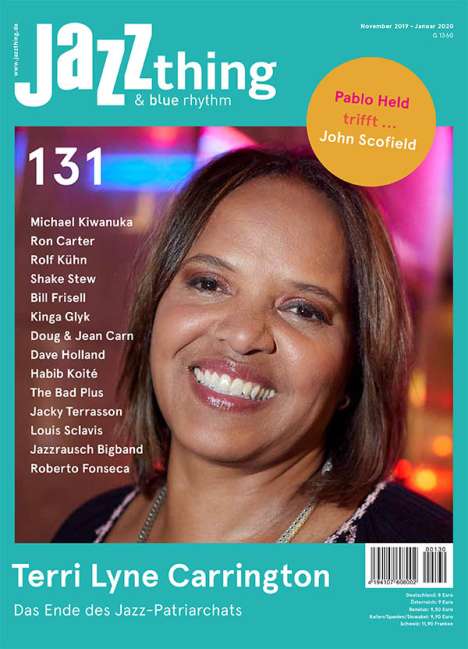 Zeitschriften: JAZZthing - Magazin für Jazz (131) November 2019 - Januar 2020, Zeitschrift