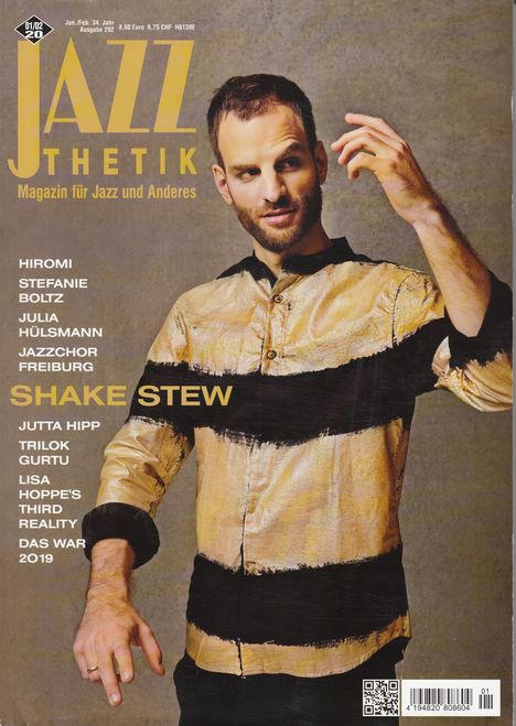 Zeitschriften: Jazzthetik - Magazin für Jazz und Anderes Januar/Februar 2020, Zeitschrift
