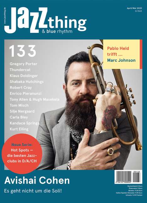 Zeitschriften: JAZZthing - Magazin für Jazz (133) April - Mai 2020, Zeitschrift