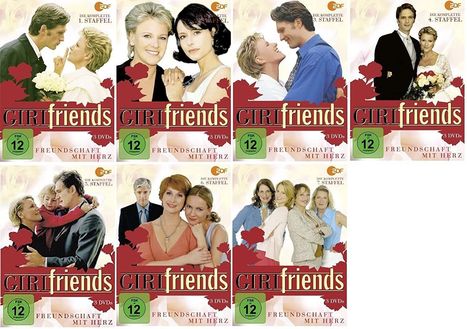 GIRL friends Staffel 1-7 (Komplette Serie), 21 DVDs