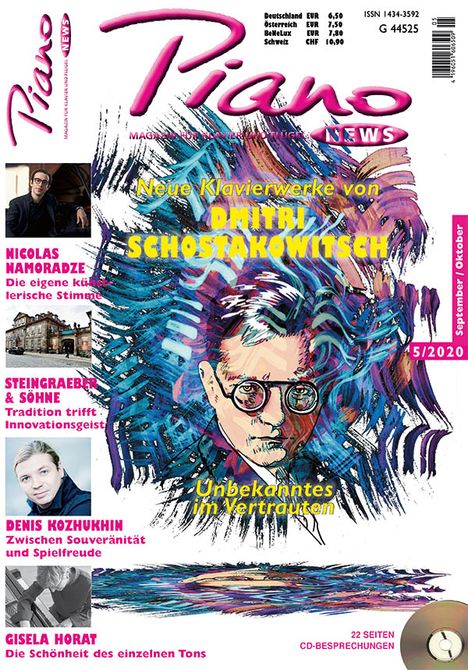 Zeitschriften: PIANONews - Magazin für Klavier &amp; Flügel (Heft 5/2020), Zeitschrift