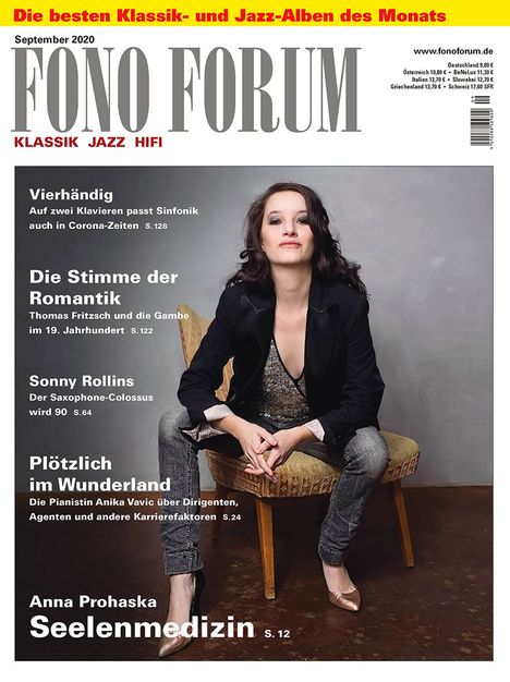 Zeitschriften: FonoForum September 2020, Zeitschrift