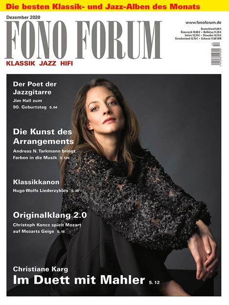 Zeitschriften: FonoForum Dezember 2020, Zeitschrift