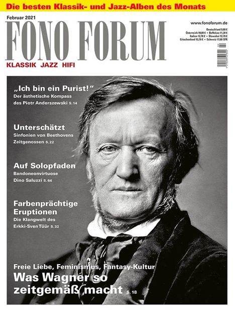 Zeitschriften: FonoForum Februar 2021, Zeitschrift