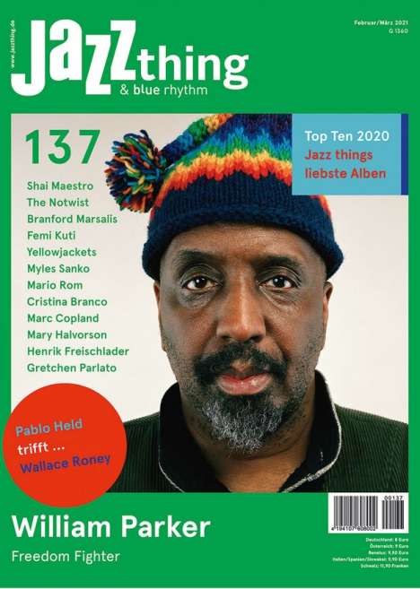 Zeitschriften: JAZZthing - Magazin für Jazz (137) Februar - März 2021, Zeitschrift
