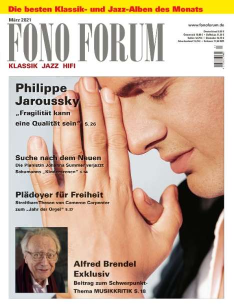 Zeitschriften: FonoForum März 2021, Zeitschrift