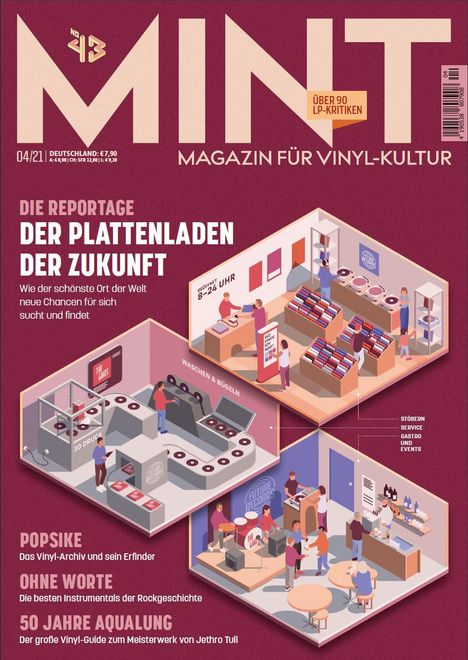 Zeitschriften: MINT - Magazin für Vinyl-Kultur No. 43, Zeitschrift