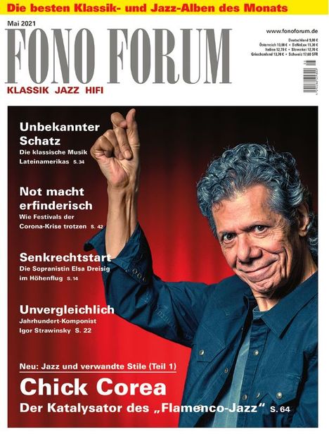 Zeitschriften: FonoForum Mai 2021, Zeitschrift