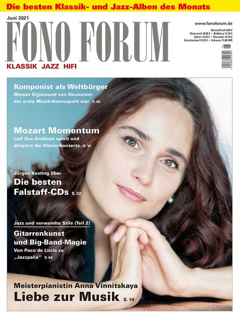 Zeitschriften: FonoForum Juni 2021, Zeitschrift