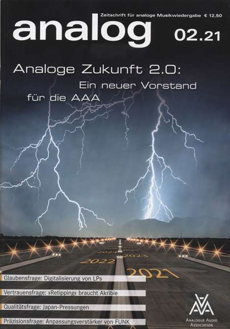 Zeitschriften: analog - Zeitschrift für analoge Musikwiedergabe 02/21, Zeitschrift