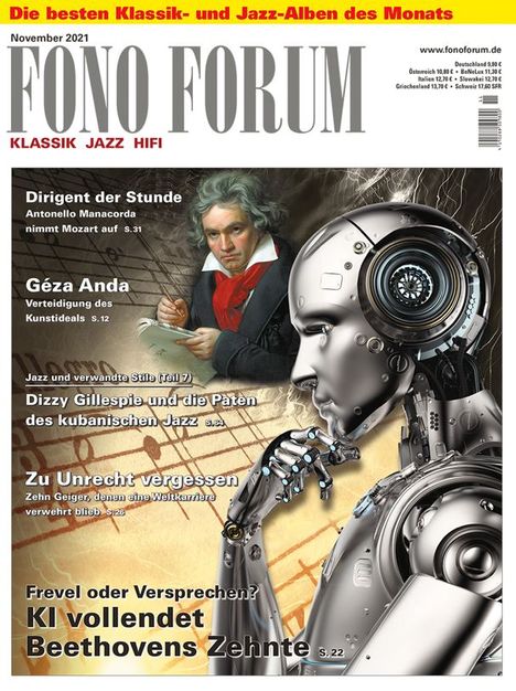 Zeitschriften: FonoForum November 2021, Zeitschrift